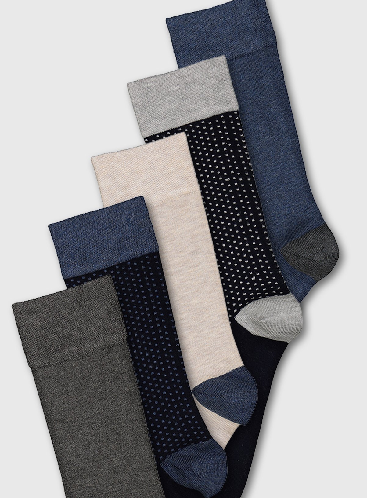 Navy Luxury Bamboo Socks 5 Pack Review