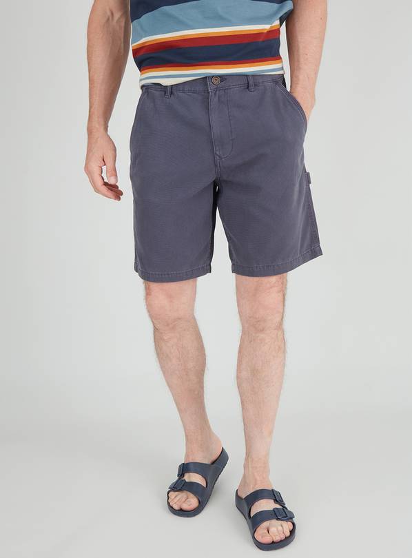 Navy Carpenter Shorts - 34
