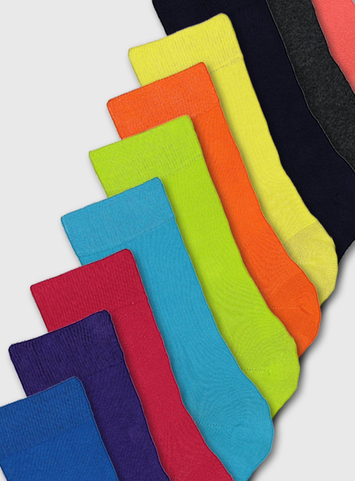 Tropical Brights Stay Fresh Ankle Socks 10 Pack Review