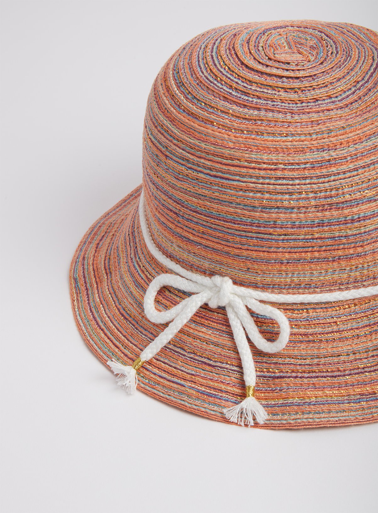cream cloche hat