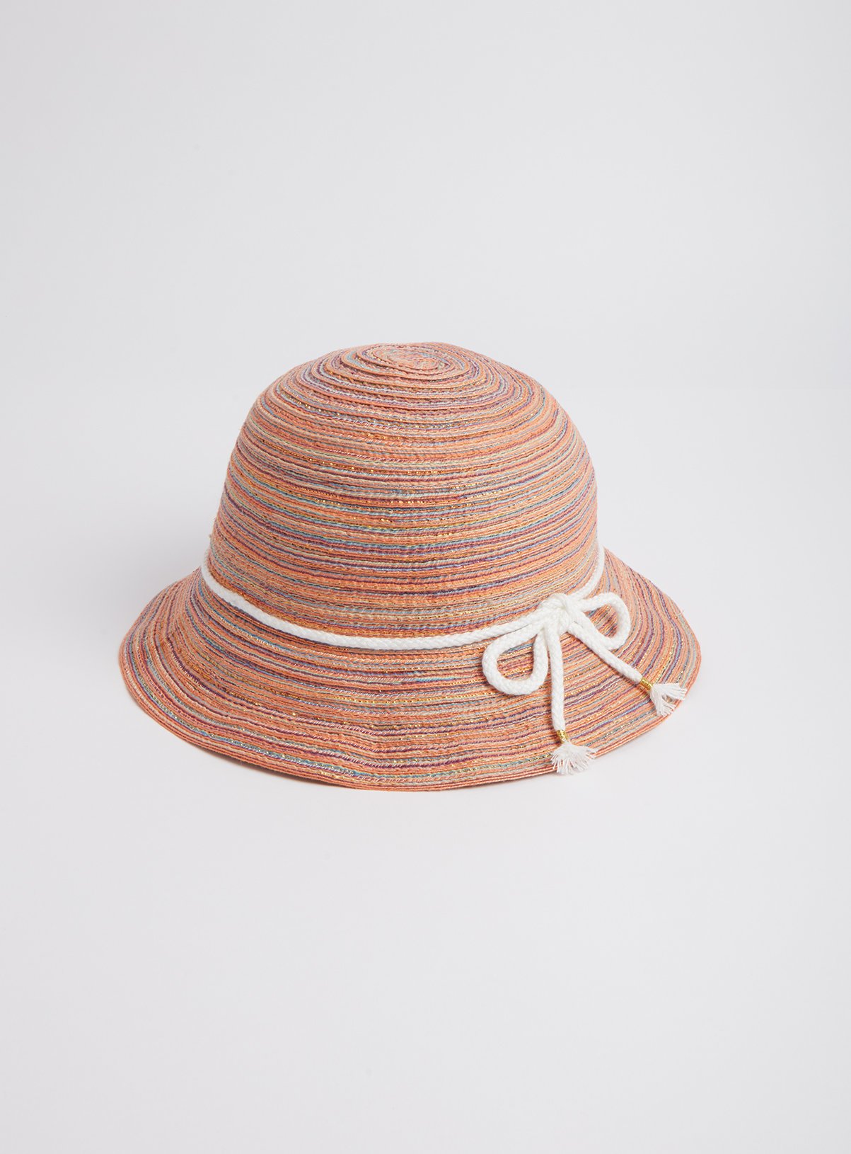 cream cloche hat