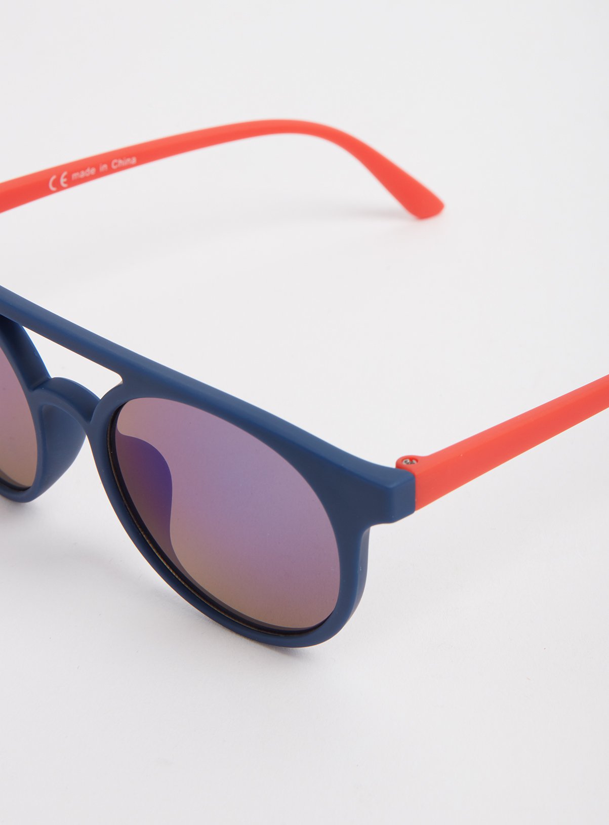 Navy & Red Circular Aviator Sunglasses Review