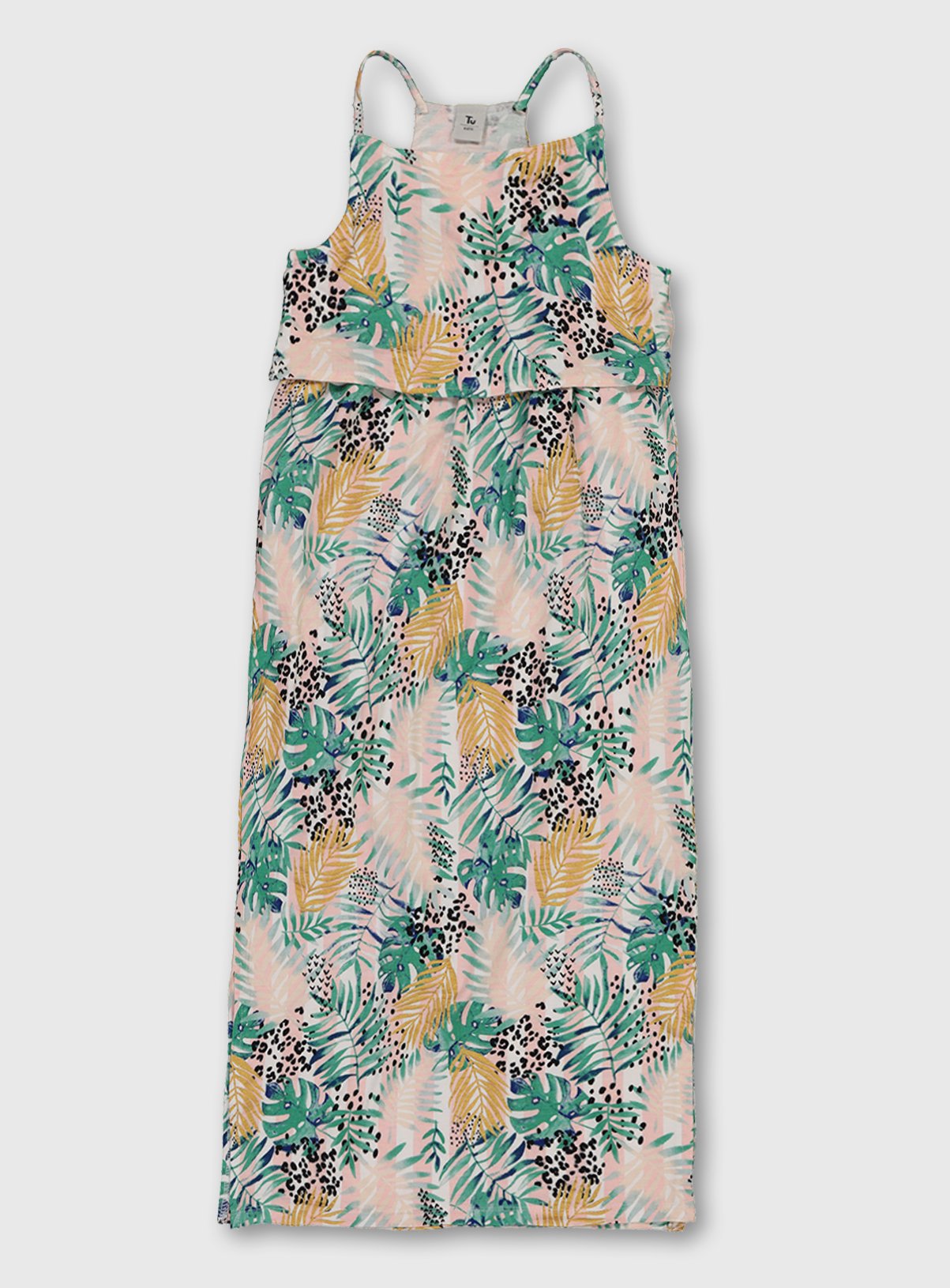 Tropical Leaf Maxi Dress Review