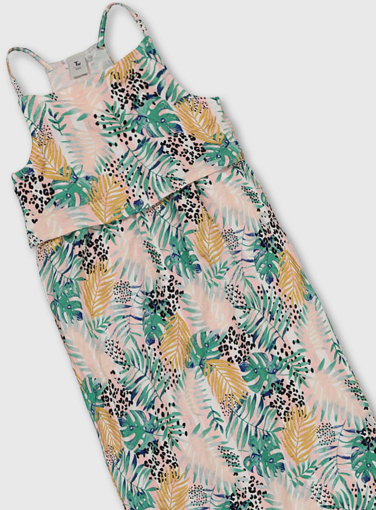 Tropical Leaf Maxi Dress Review