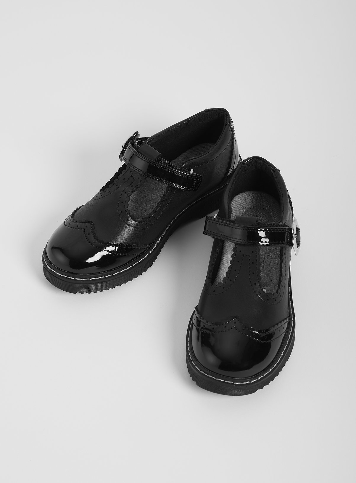 infant girls school shoes