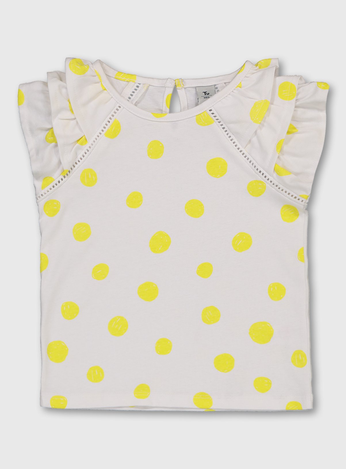 White & Yellow Spot T-Shirt Review