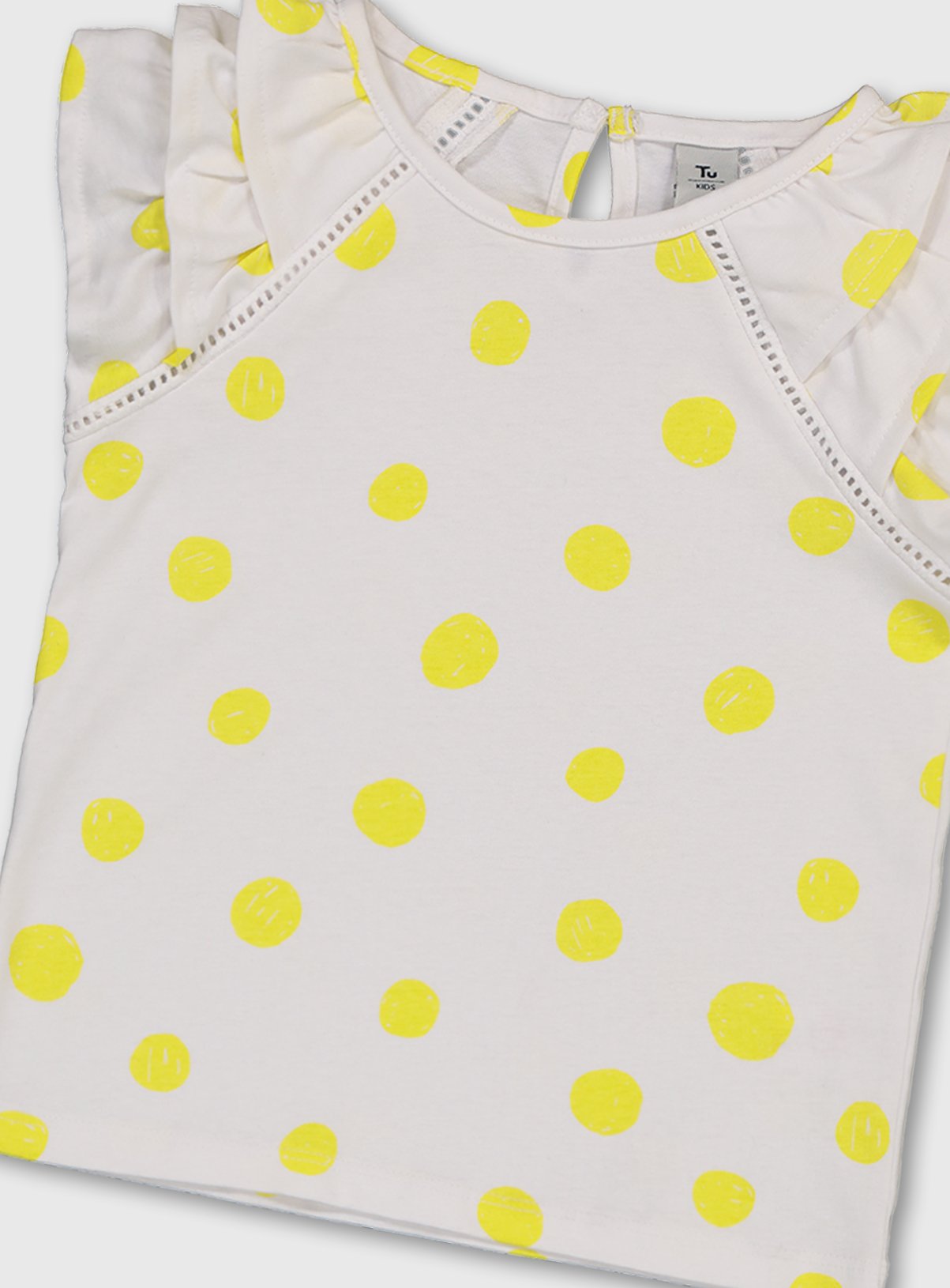 White & Yellow Spot T-Shirt Review