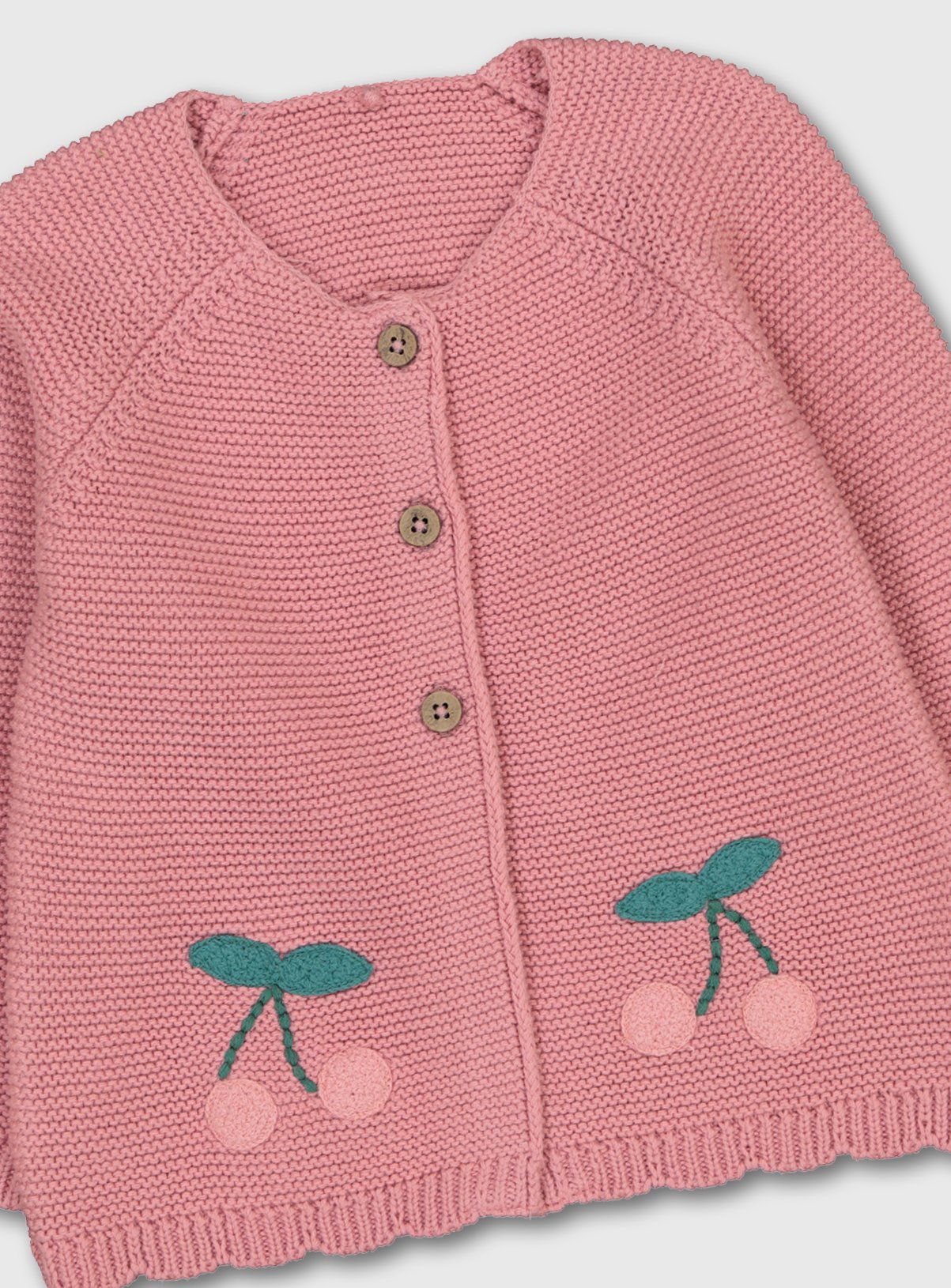 Pink Cherry Knitted Cardigan Review