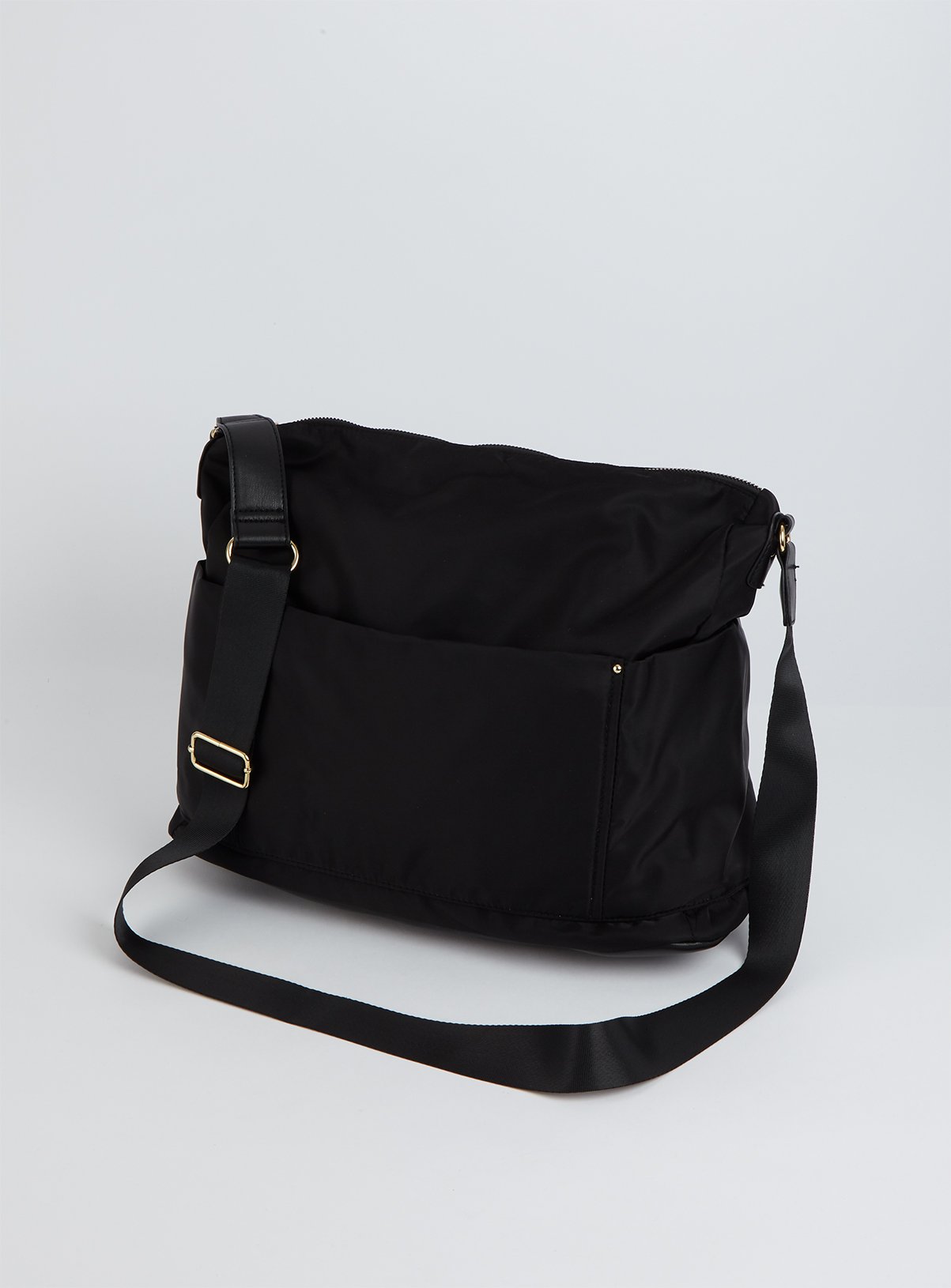 Black Nylon Cross-Body Bag Review