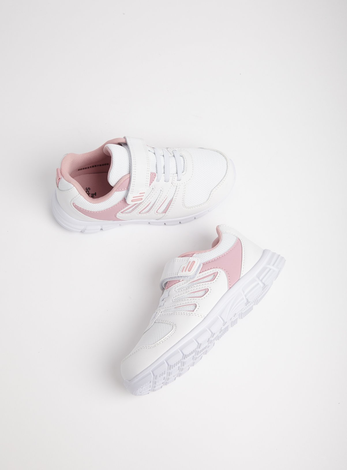 White & Pink School Trainers Review