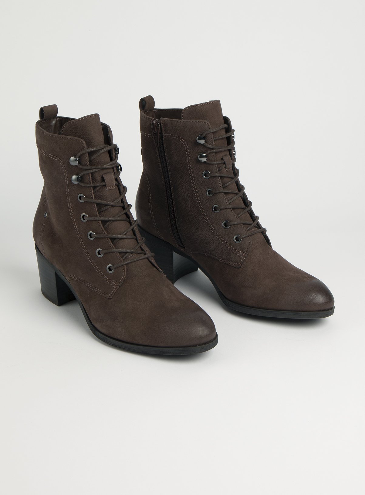 Sole Comfort Brown Leather Lace Up Ankle Boot Review