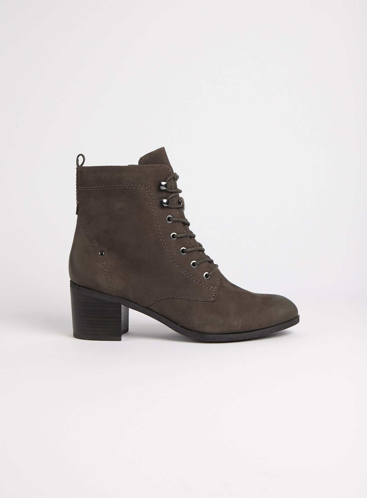 Sole Comfort Brown Leather Lace Up Ankle Boot Review