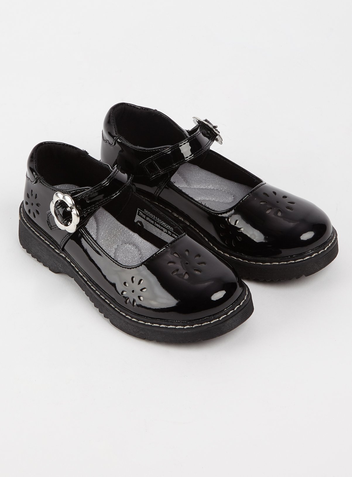 baby black mary janes