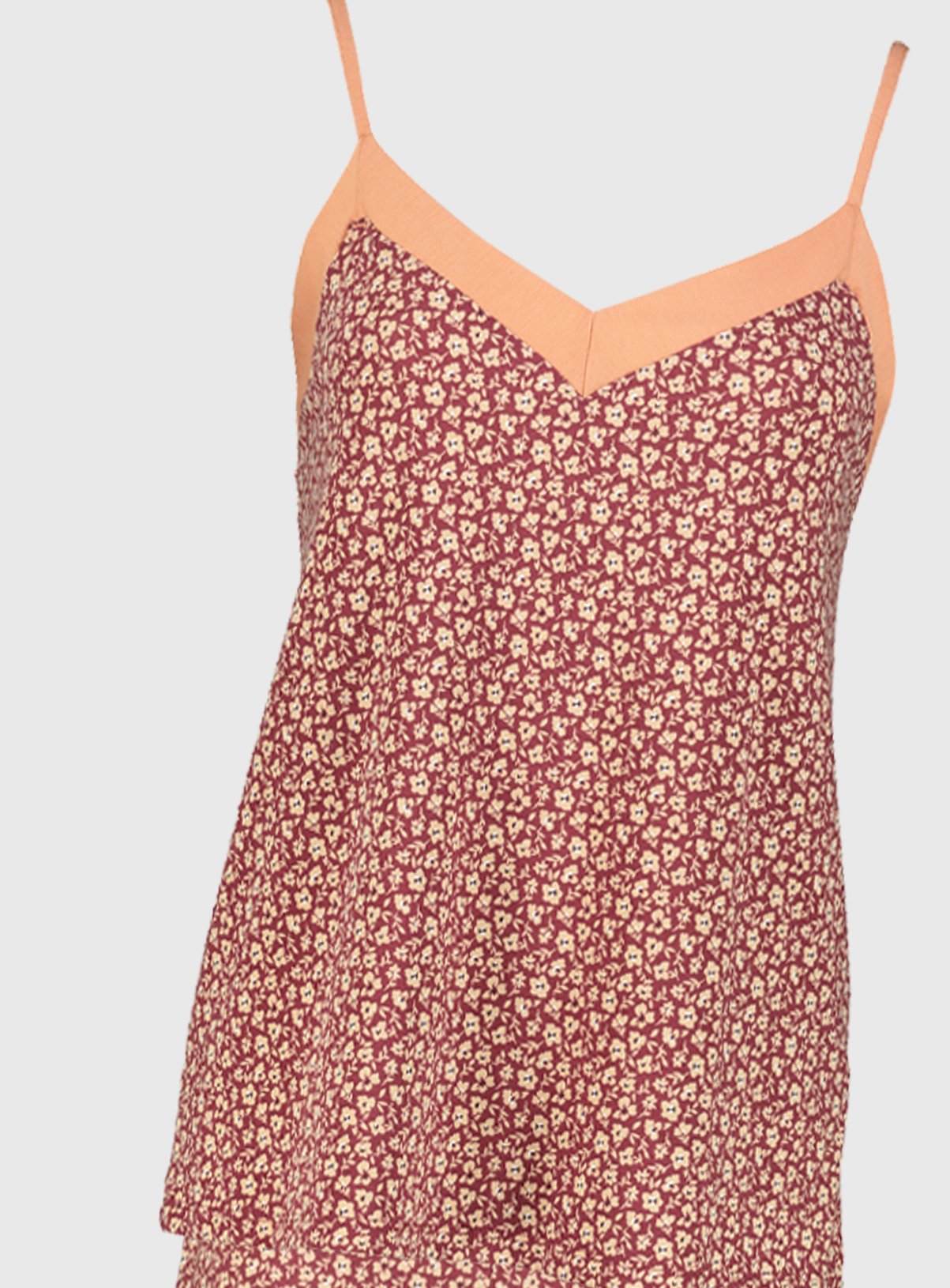 Ditsy Floral Print Cami Top Crop Pyjamas Review