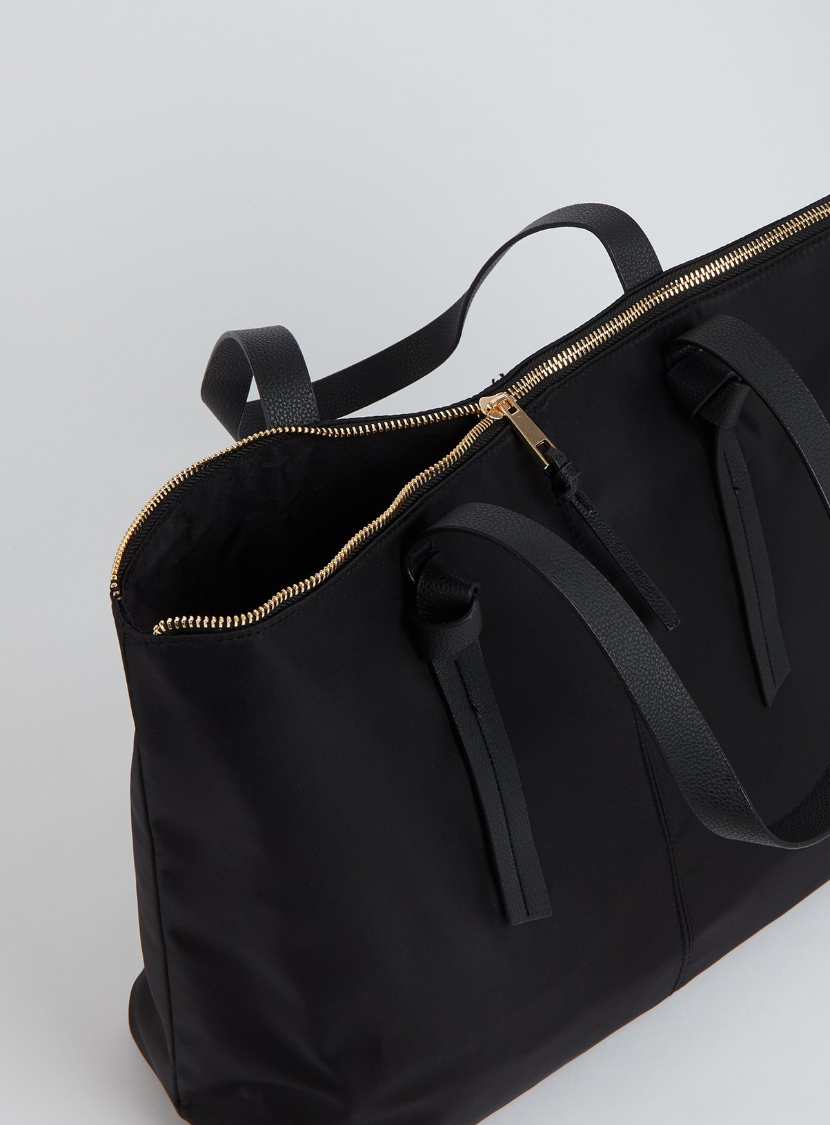 Black Nylon Shopper Bag Review