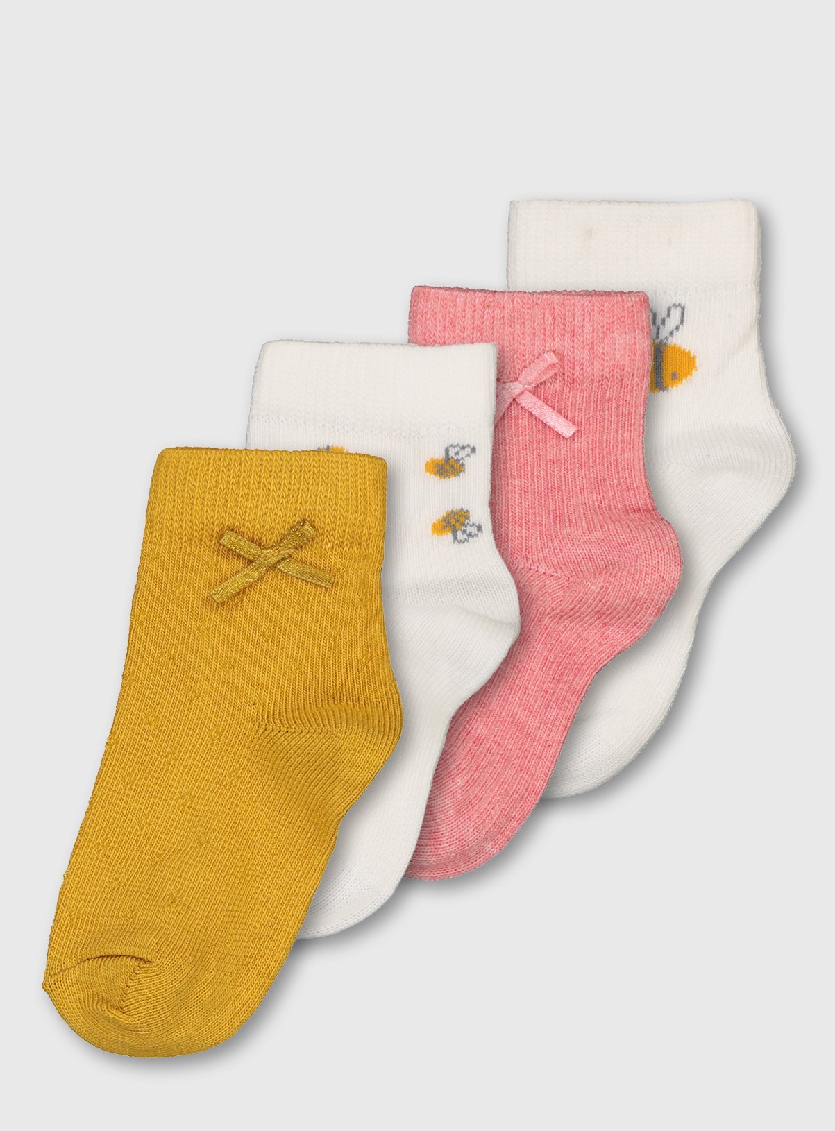 Bee Print Socks 4 Pack Review