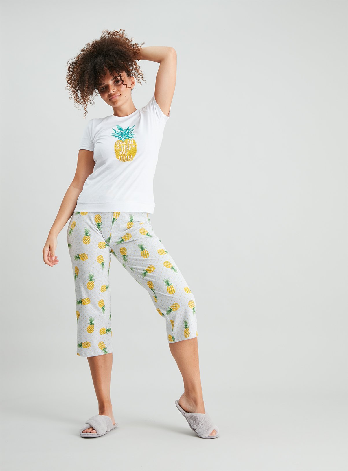 Pineapple 'Pina Colada' Crop Pyjamas Review