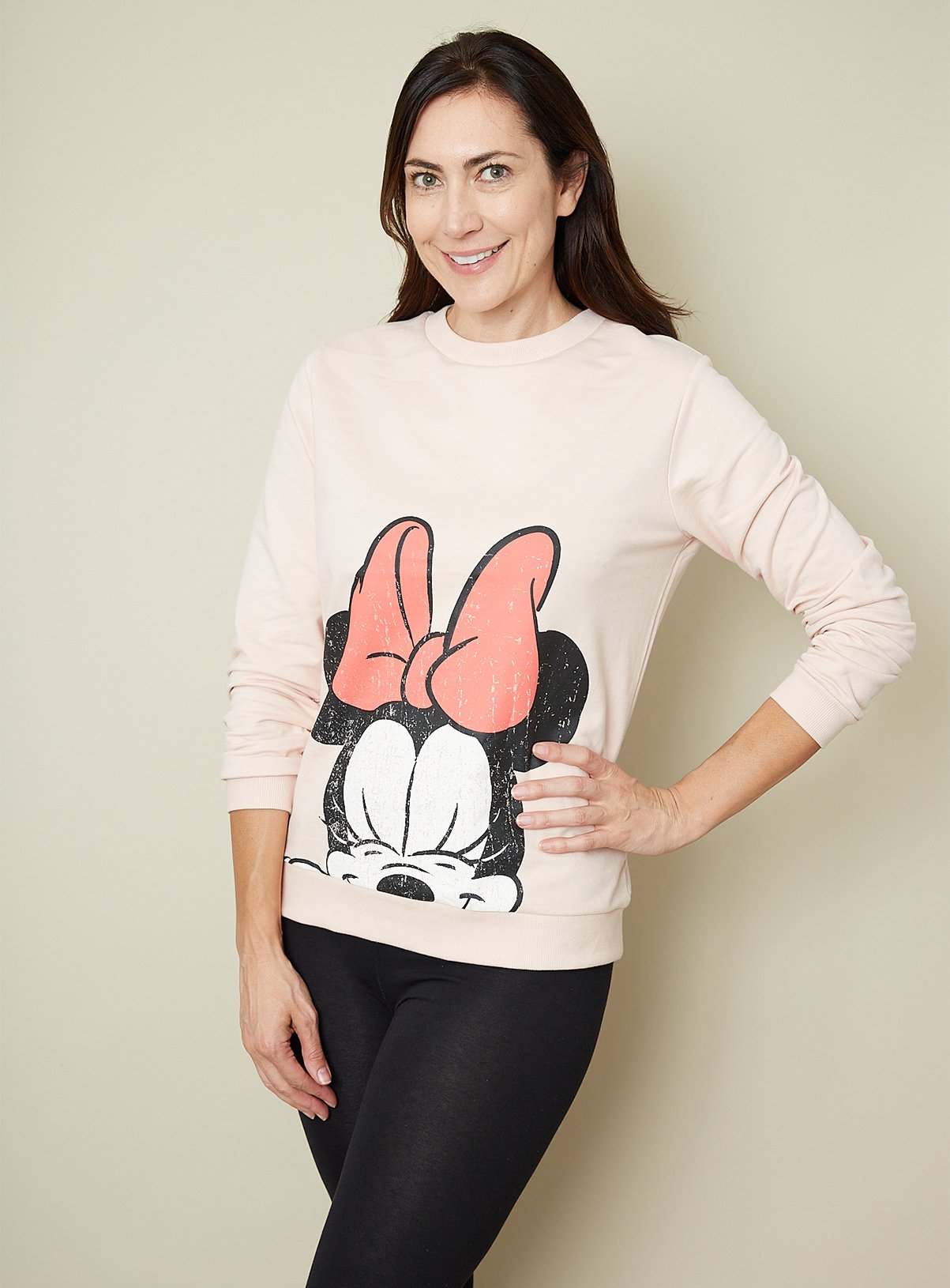 disney pink sweatshirt