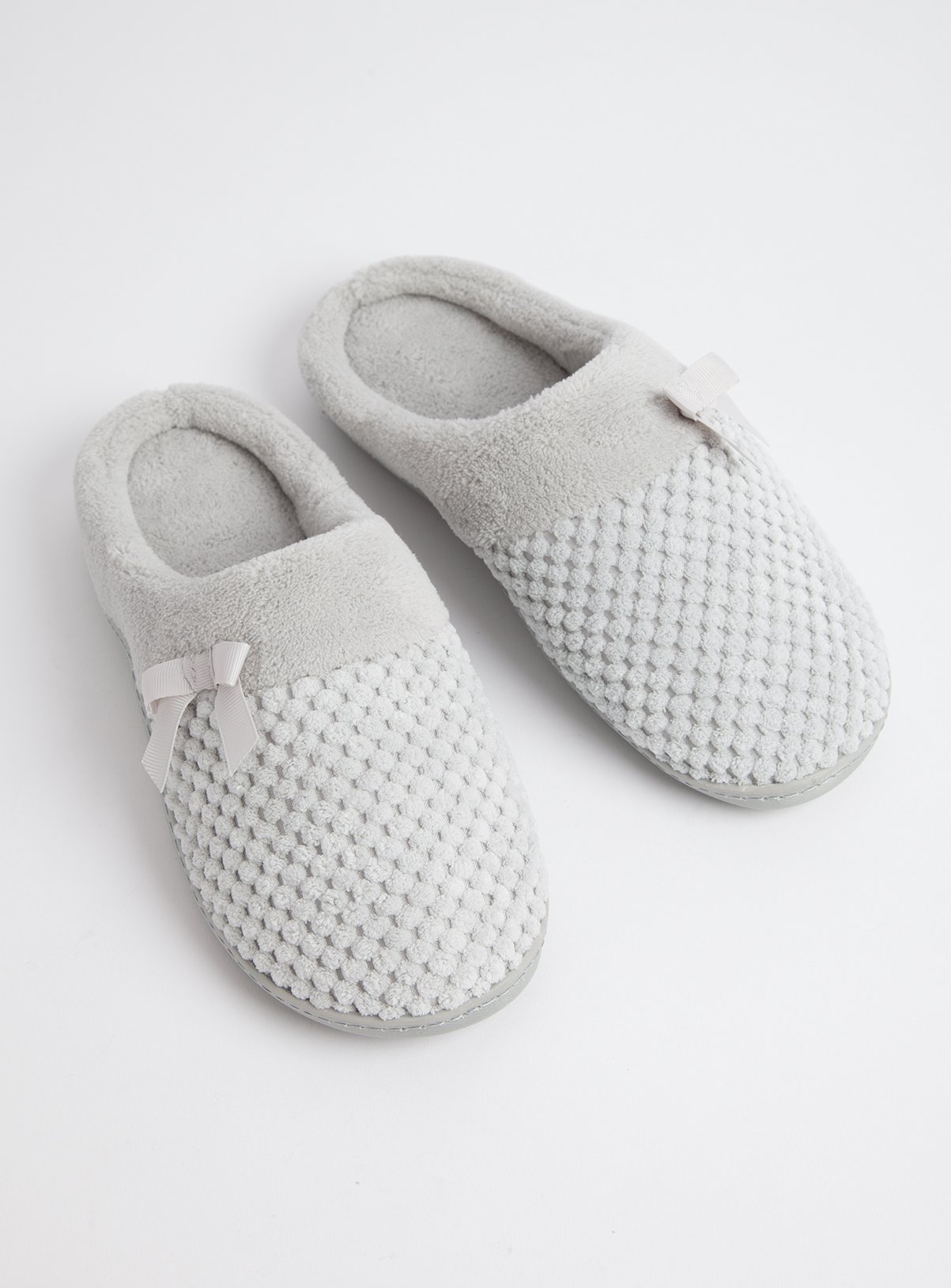 Grey Waffle Cupsole Mule Slippers Review