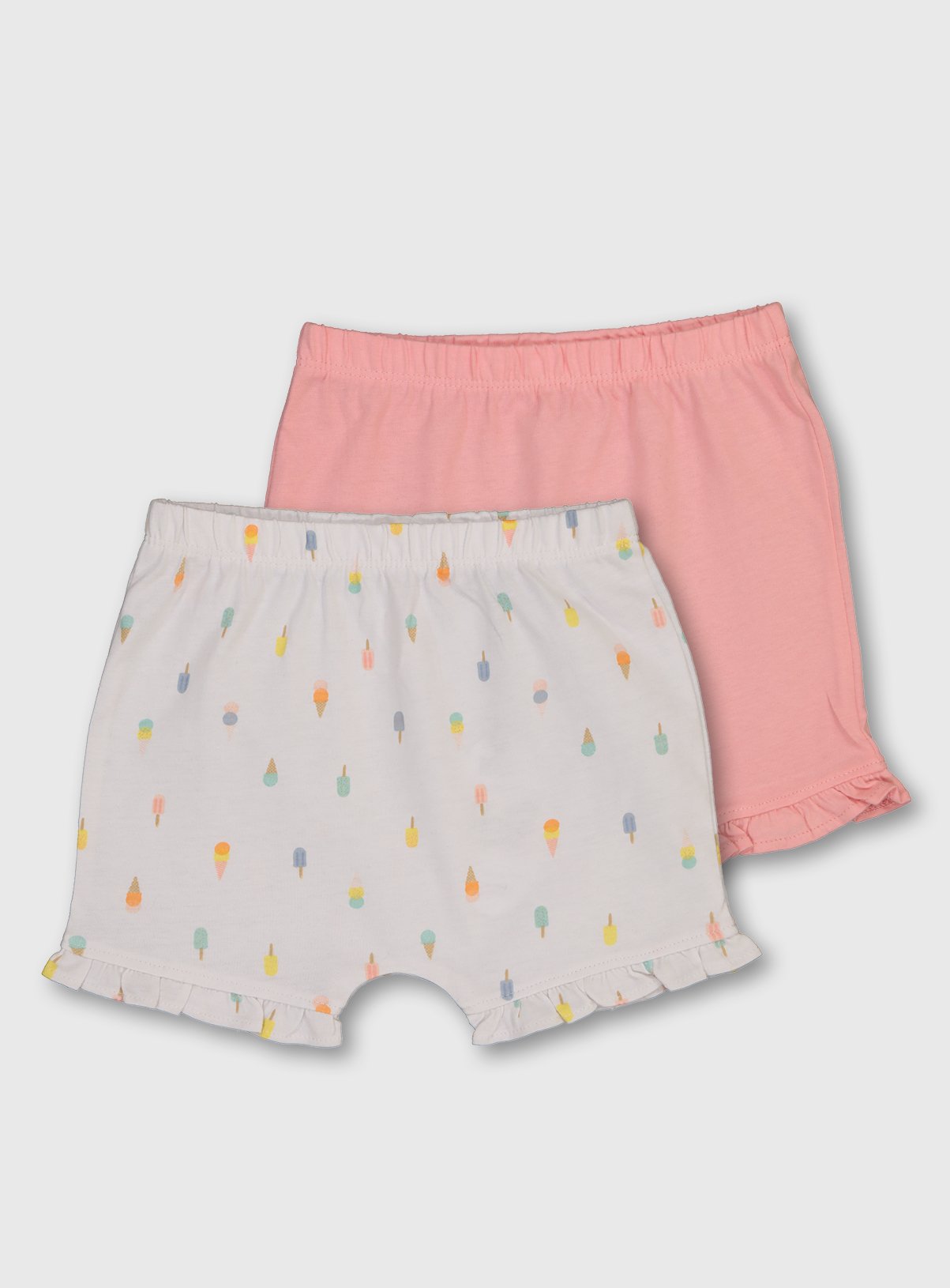 Ice Cream & Lolly Print Shorts 2 Pack Review