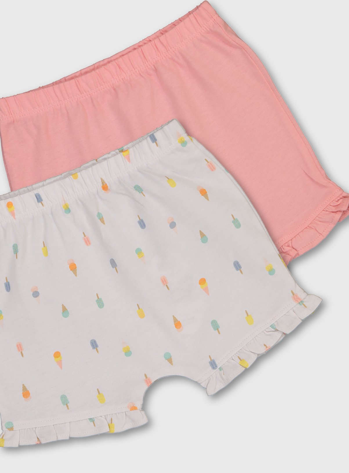 Ice Cream & Lolly Print Shorts 2 Pack Review