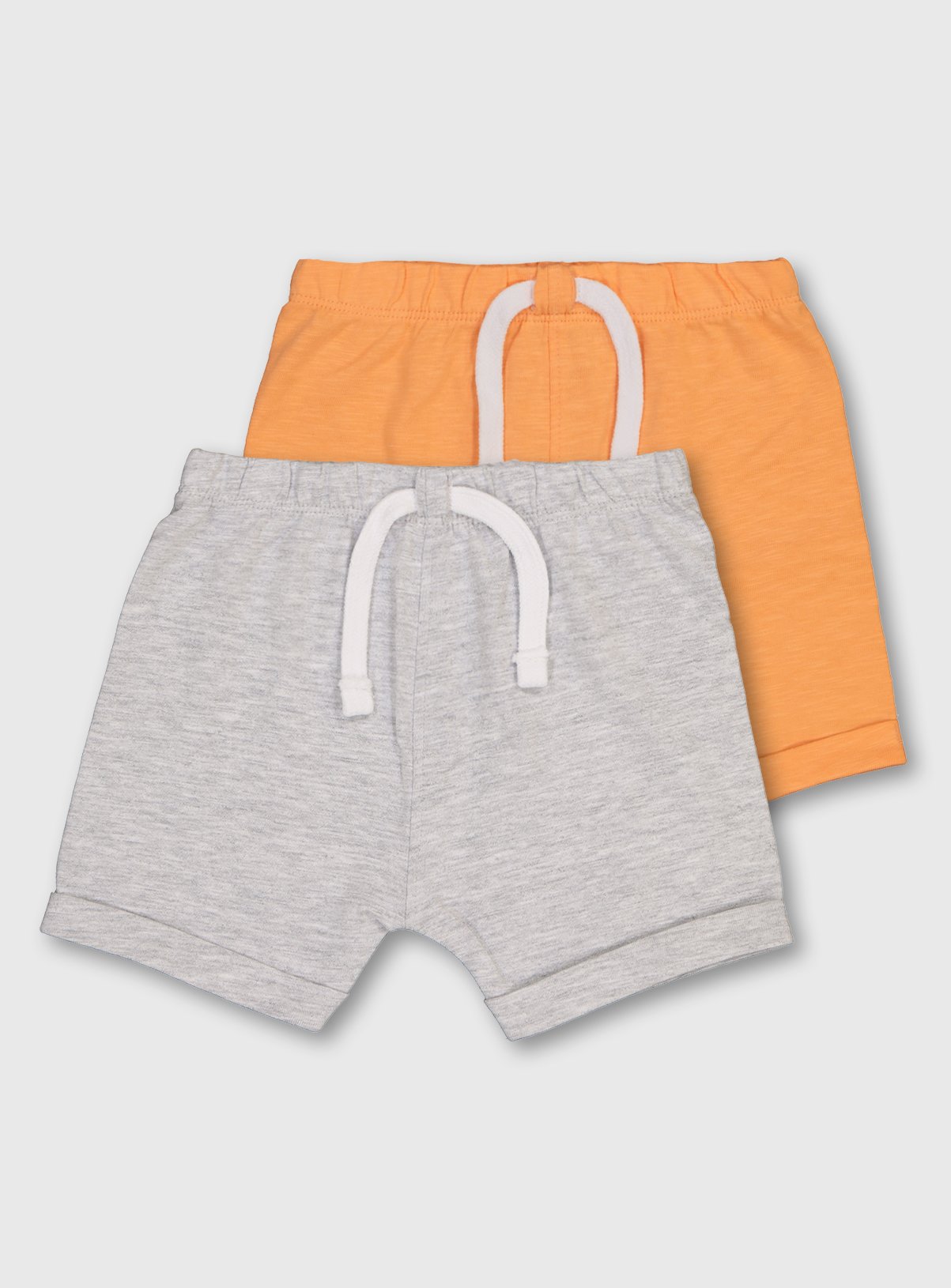 Grey & Orange Shorts 2 Pack Review