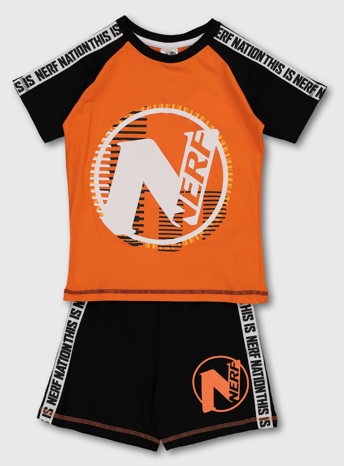 Nerf Orange Shortie Pyjamas Review