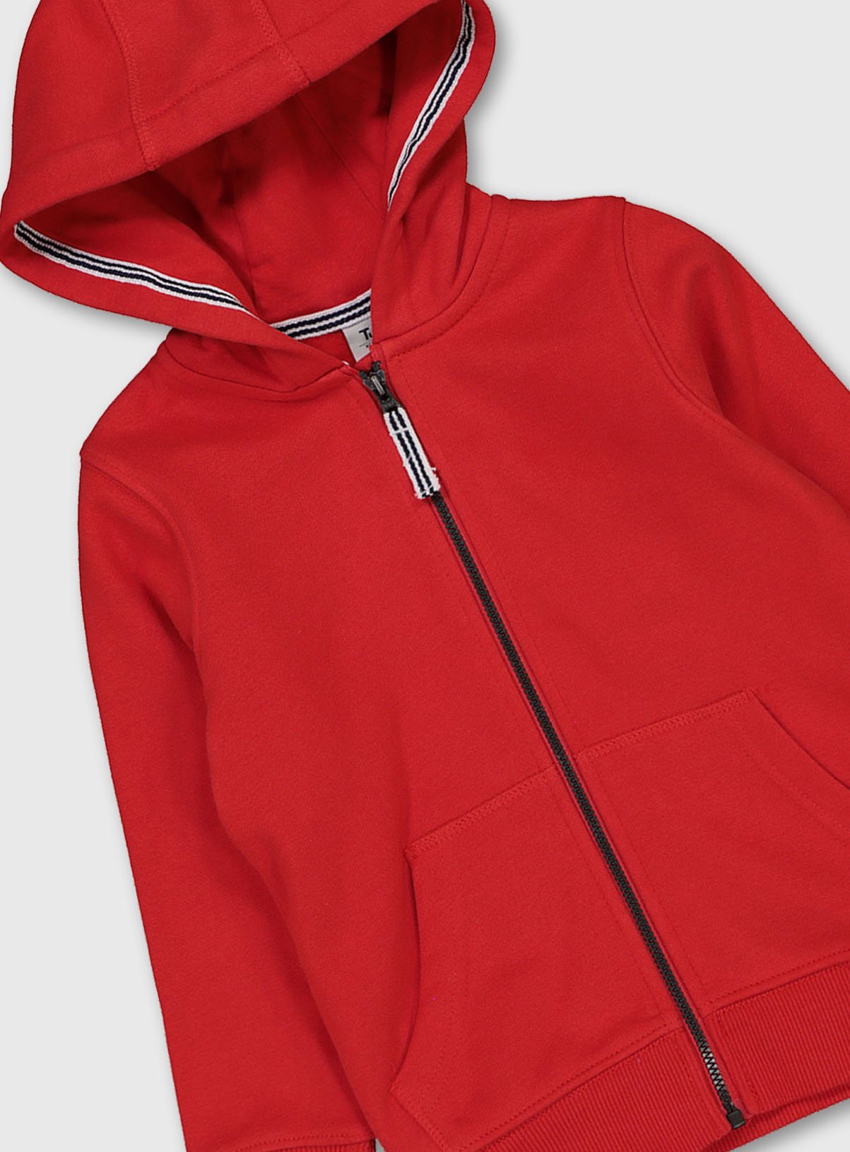 Red Zip-Through Hoodie Review