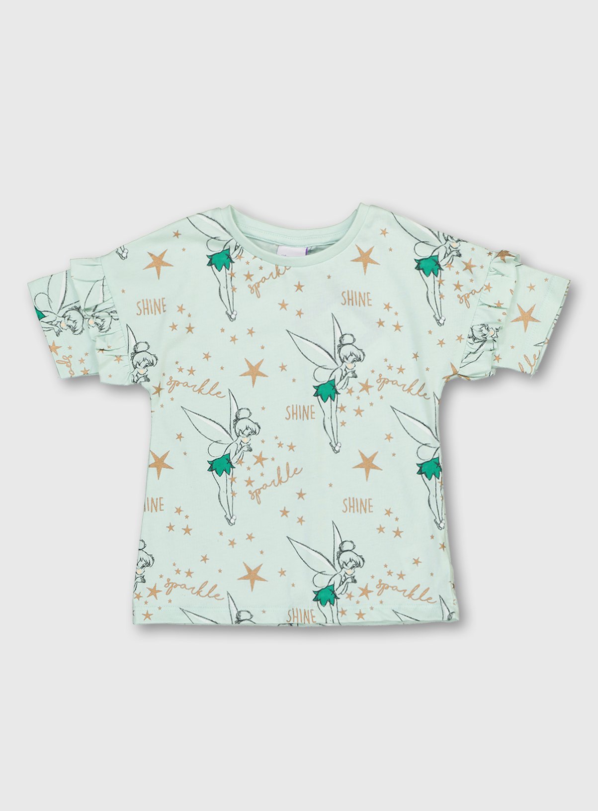 Disney Tinker Bell Green Ruffle T-Shirt Review