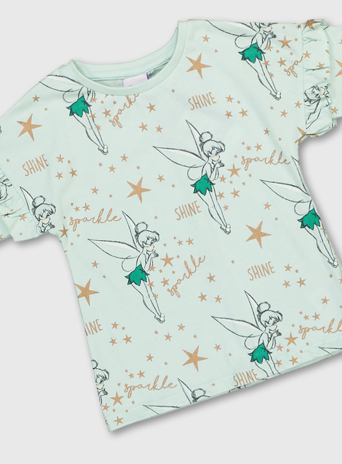 Disney Tinker Bell Green Ruffle T-Shirt Review