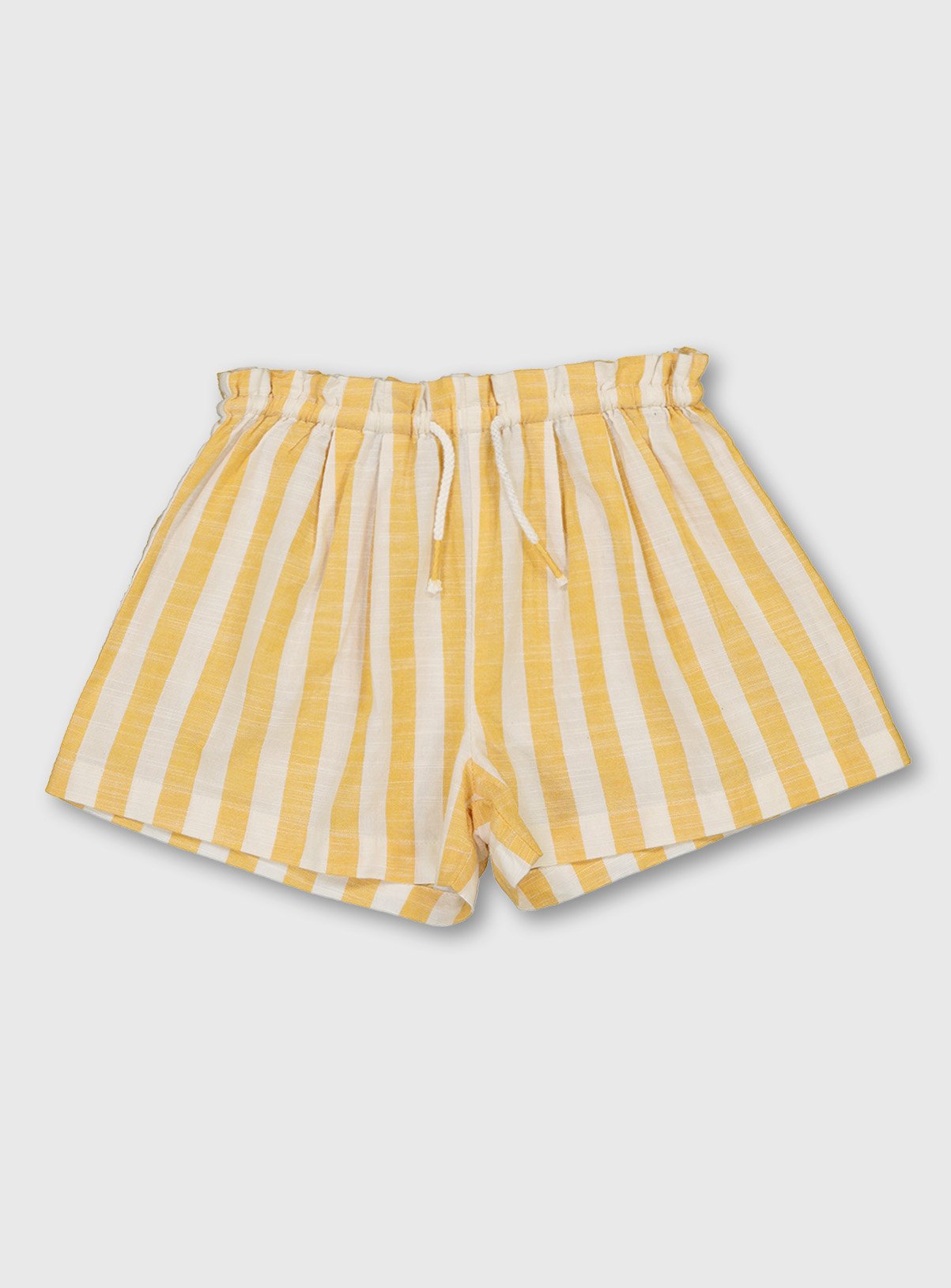 Yellow Stripe Woven Shorts Review