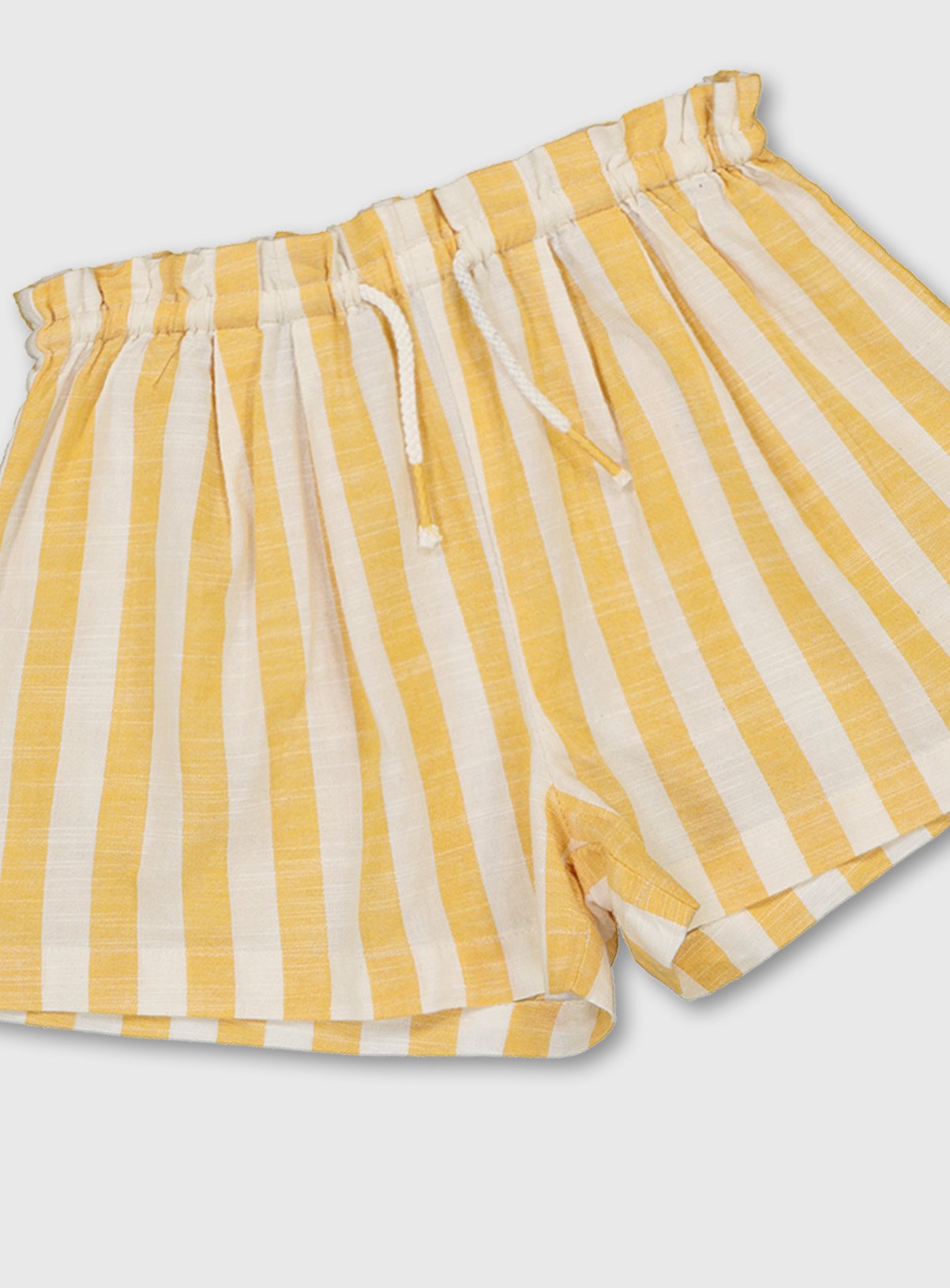 Yellow Stripe Woven Shorts Review