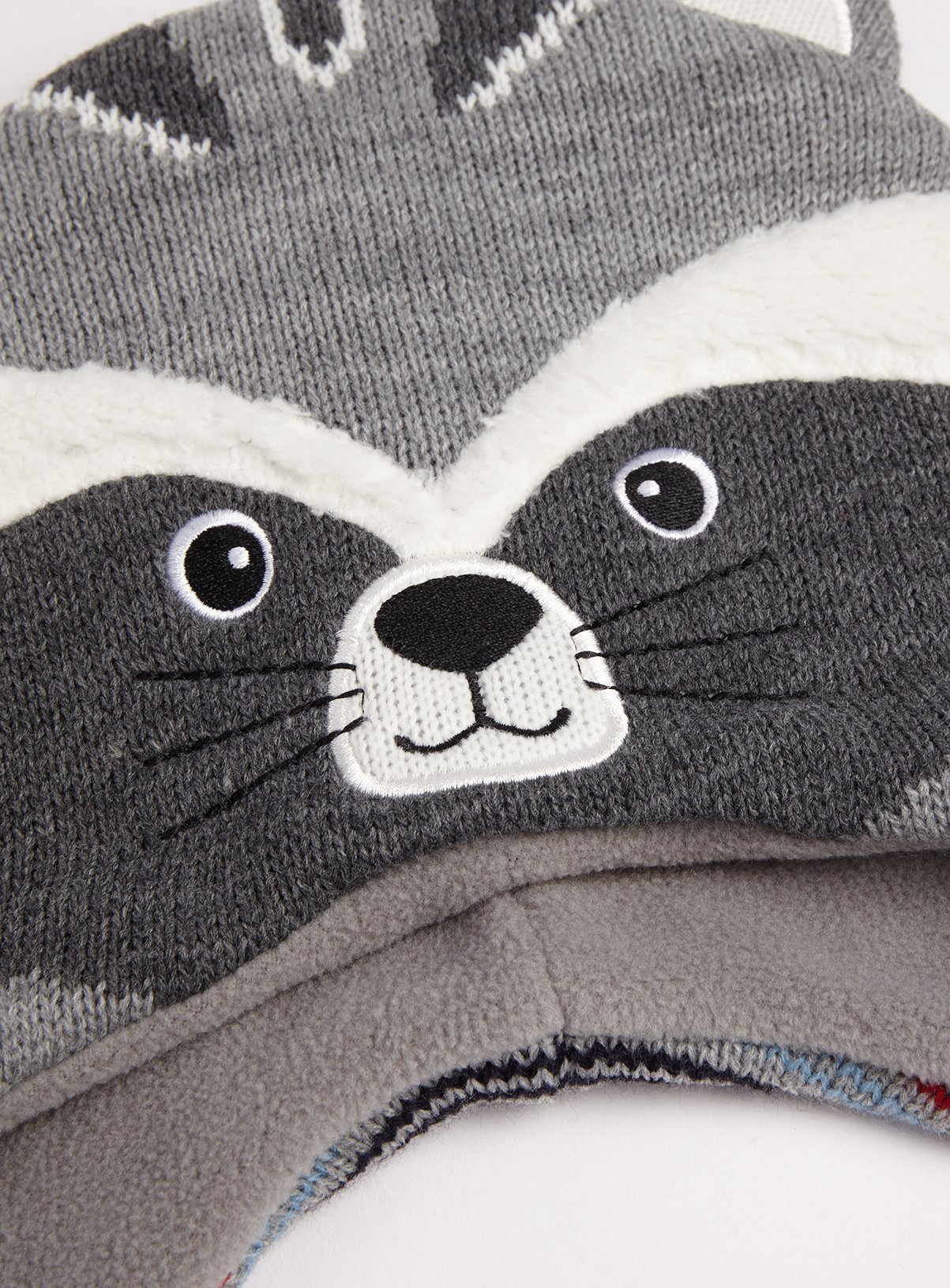 Grey Knitted Racoon Hat Review