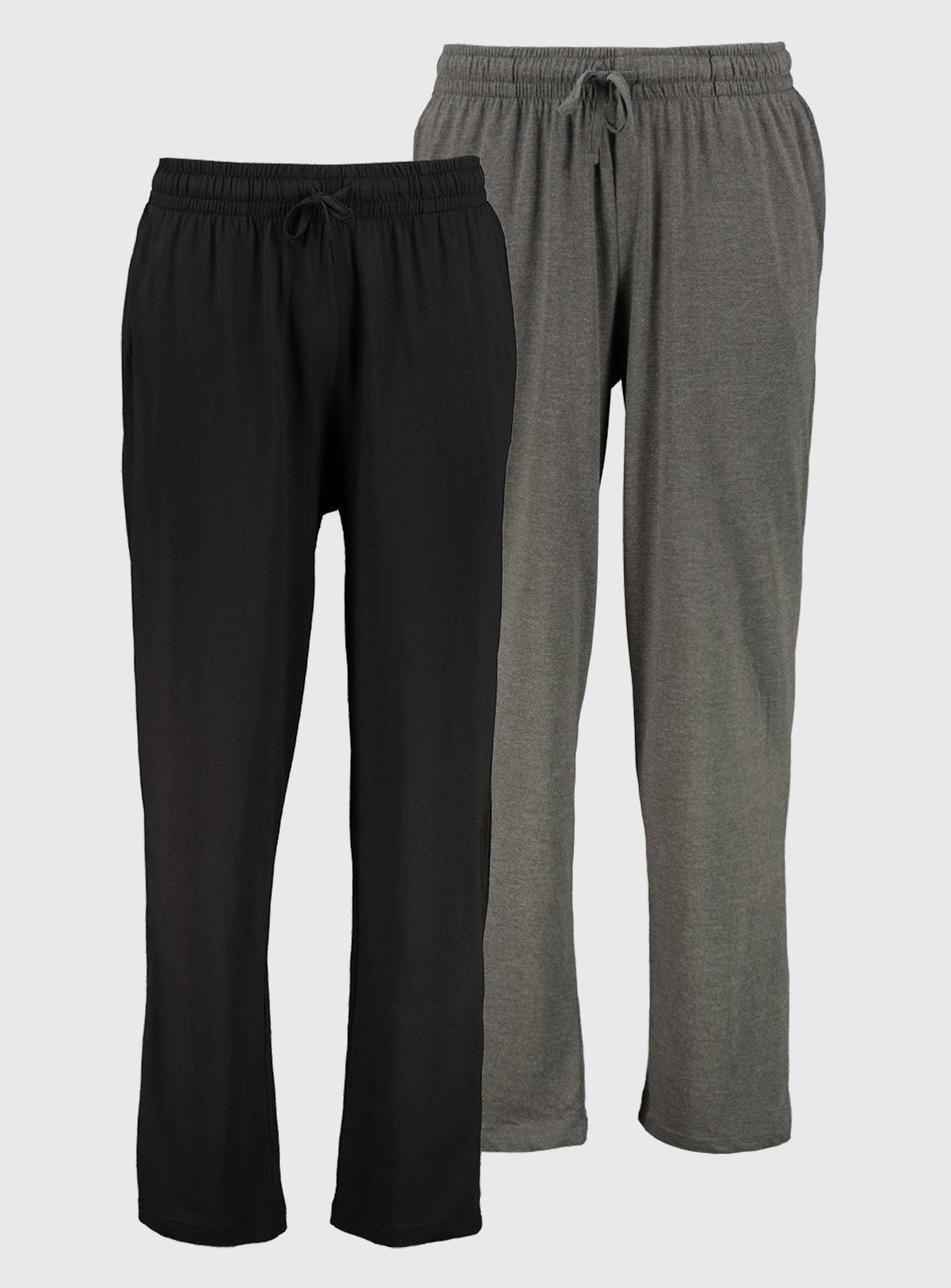 Black & Grey Long Pyjama Bottoms 2 Pack Review