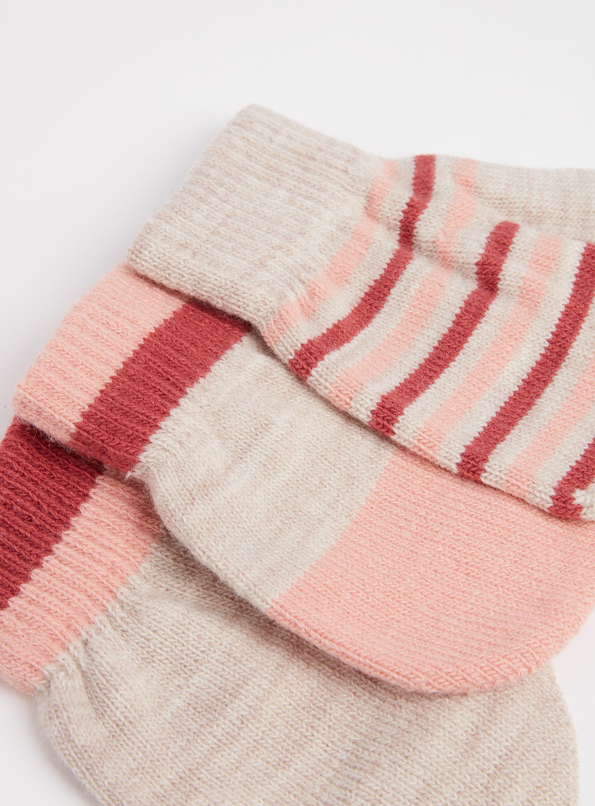 Oatmeal, Stripe Mittens 3 Pack Review