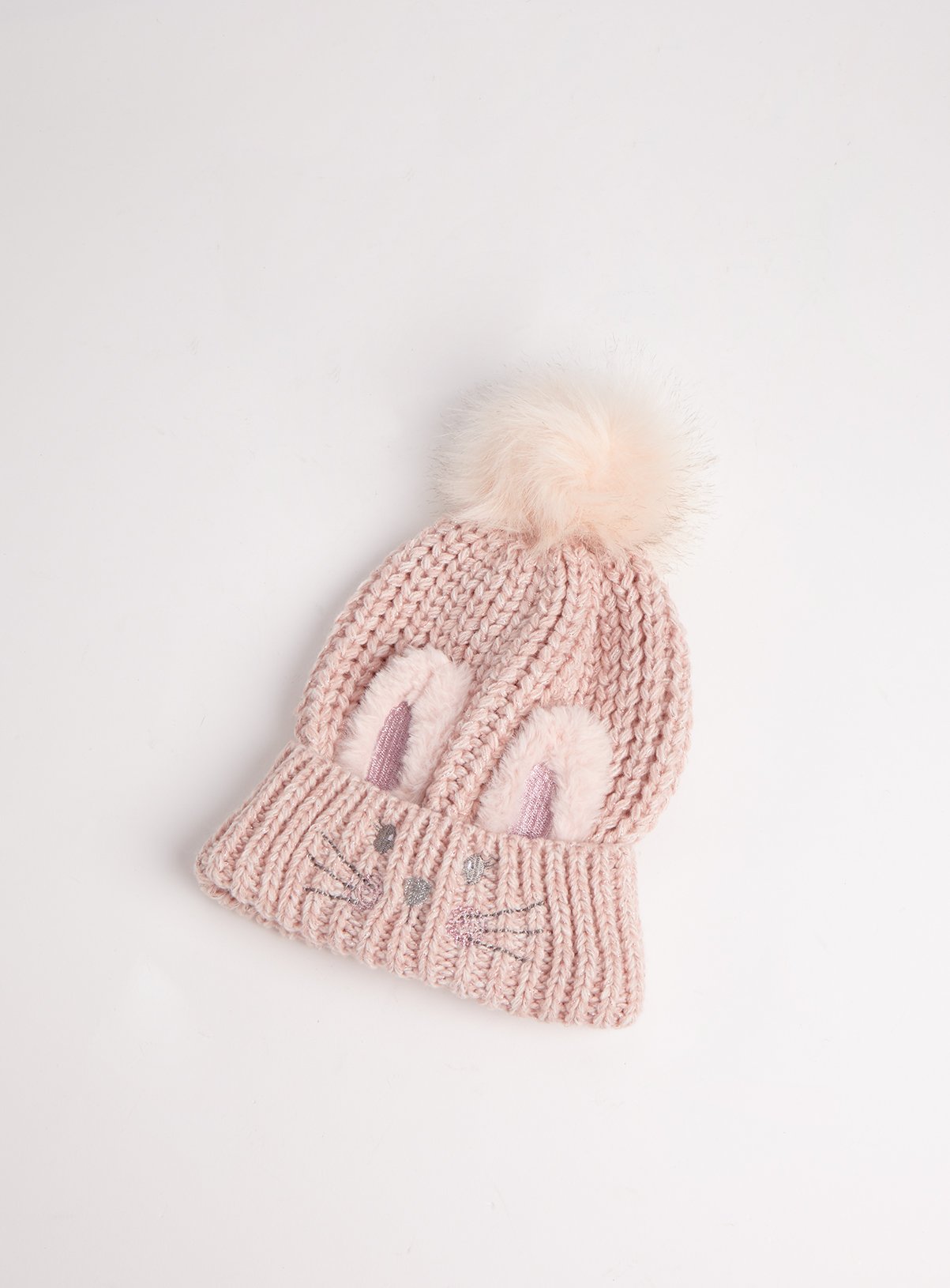 Pink Knitted Bunny Hat Review