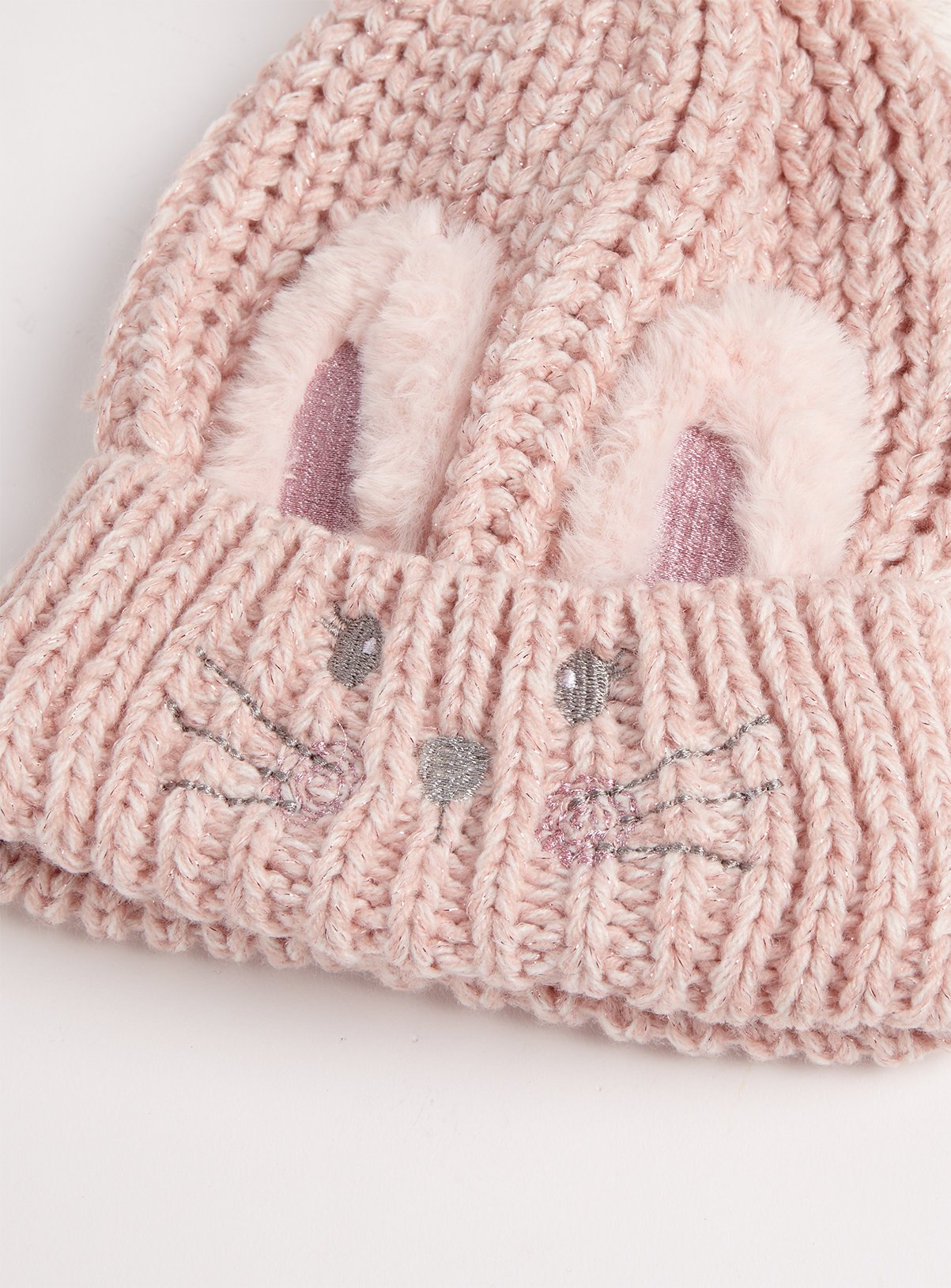 Pink Knitted Bunny Hat Review