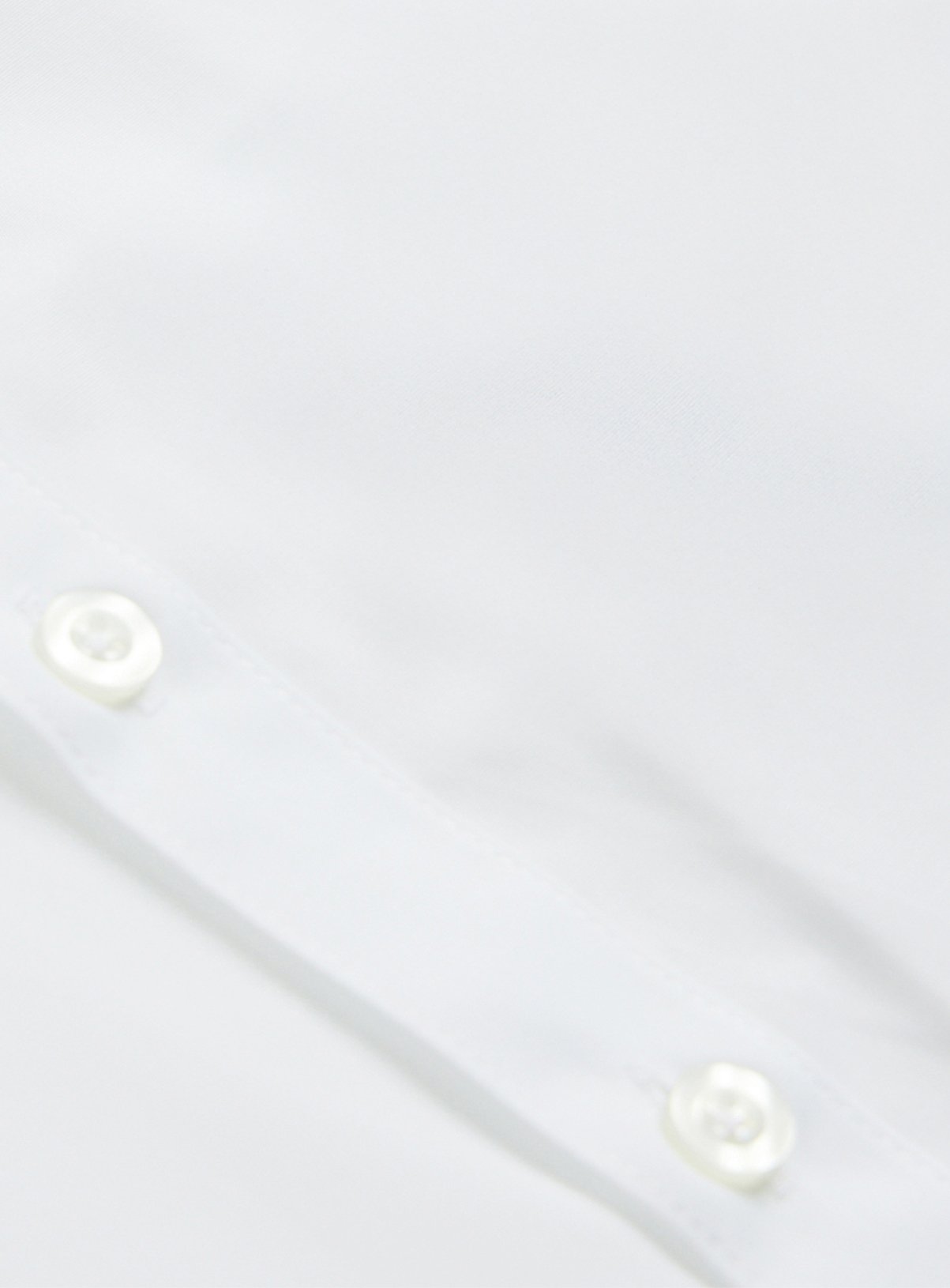 White Polyester Cotton Long Sleeve Shirts 5 Pack 9 years - Image 3 thumbnail