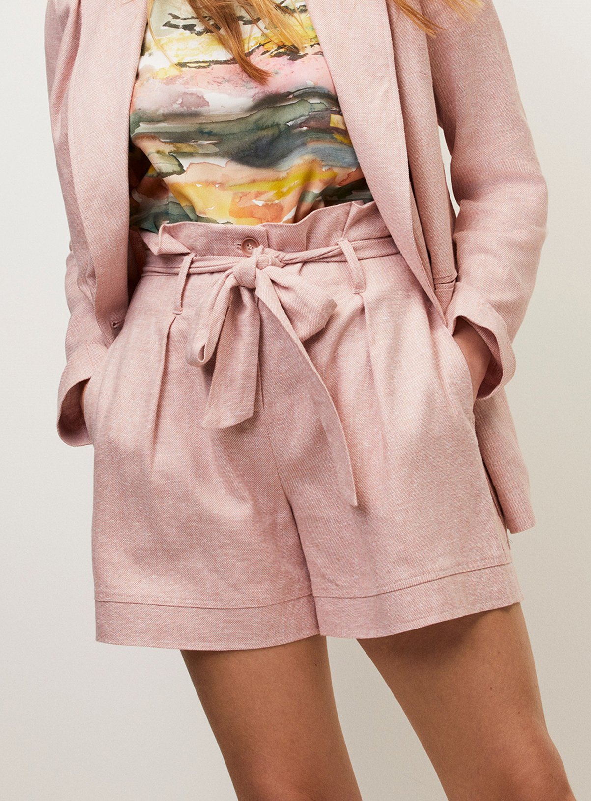 Graduate Fashion Week Pink Shorts With Linen Review