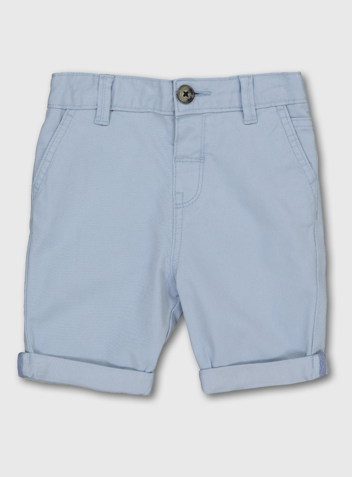 blue chino shorts