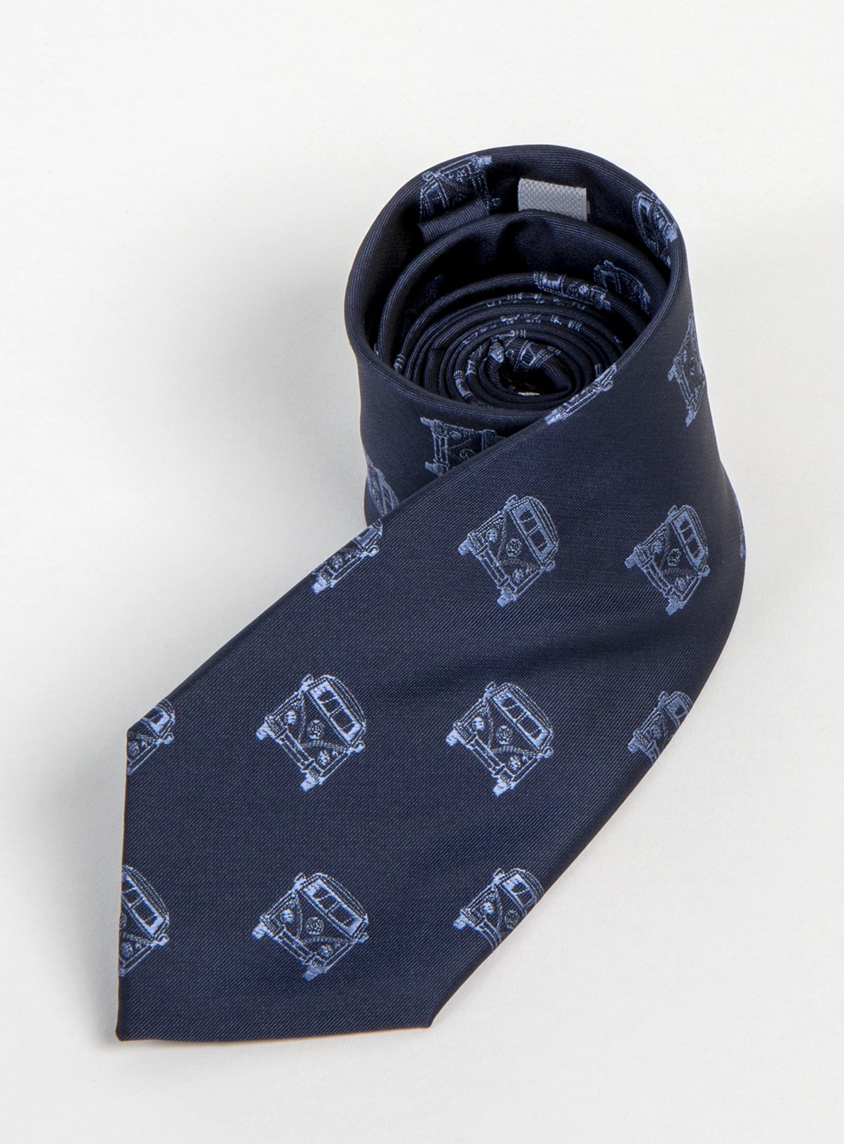 Volkswagen Navy & Blue Camper Van Print Tie Review