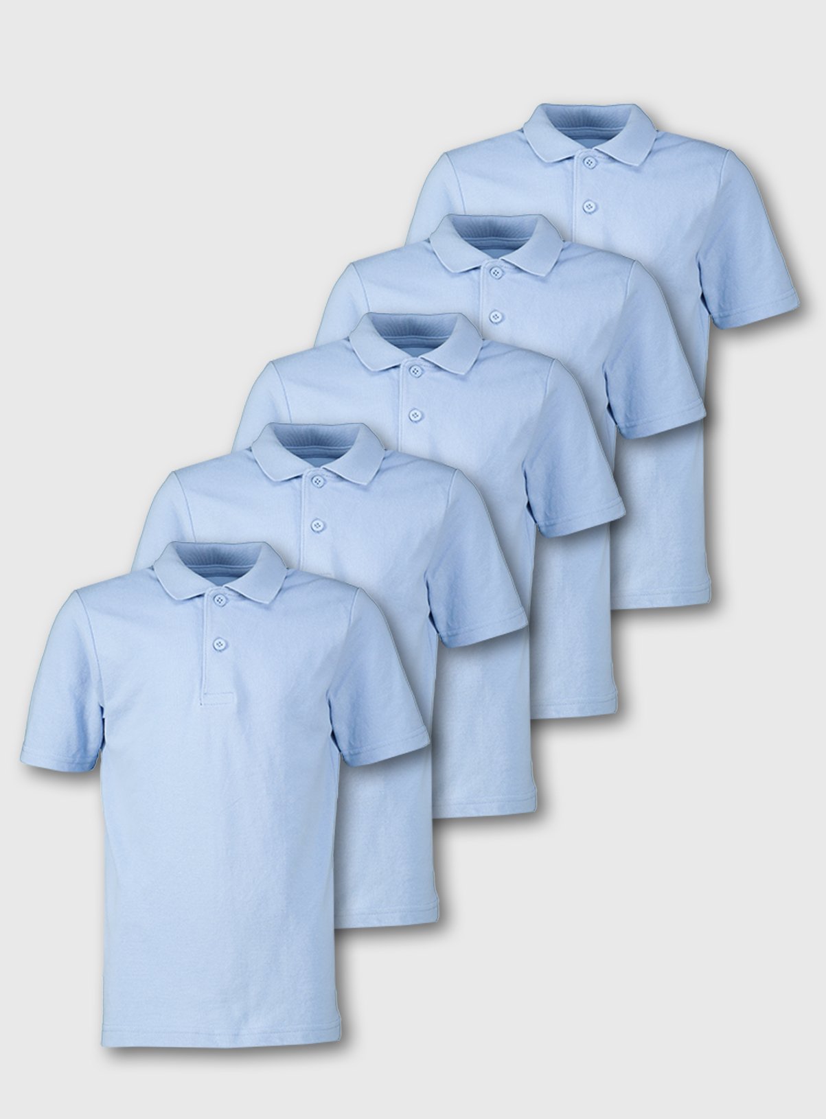 5 pack polo shirts