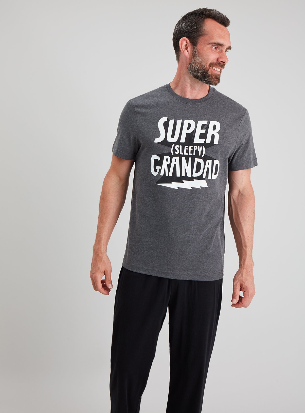 Charcoal 'Super Grandad' Pyjamas Review