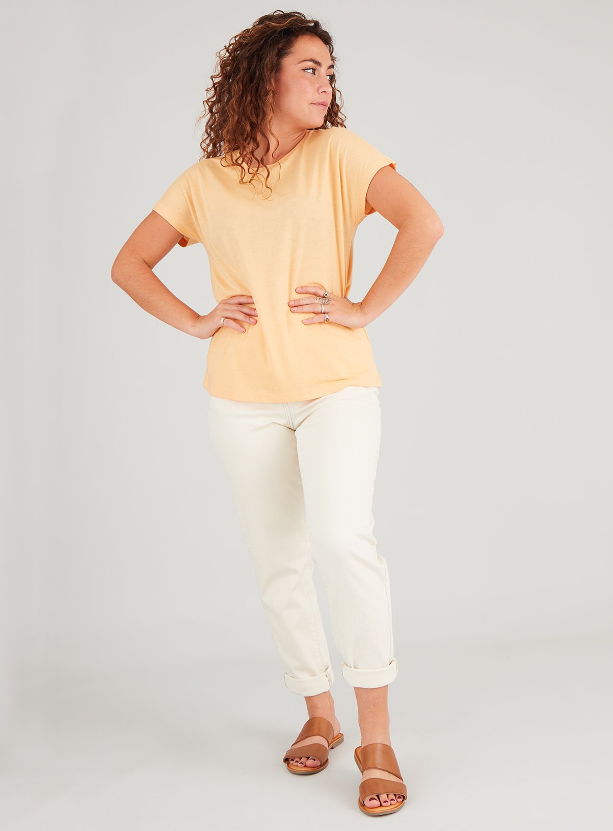 Peach Relaxed Fit T-Shirt Review