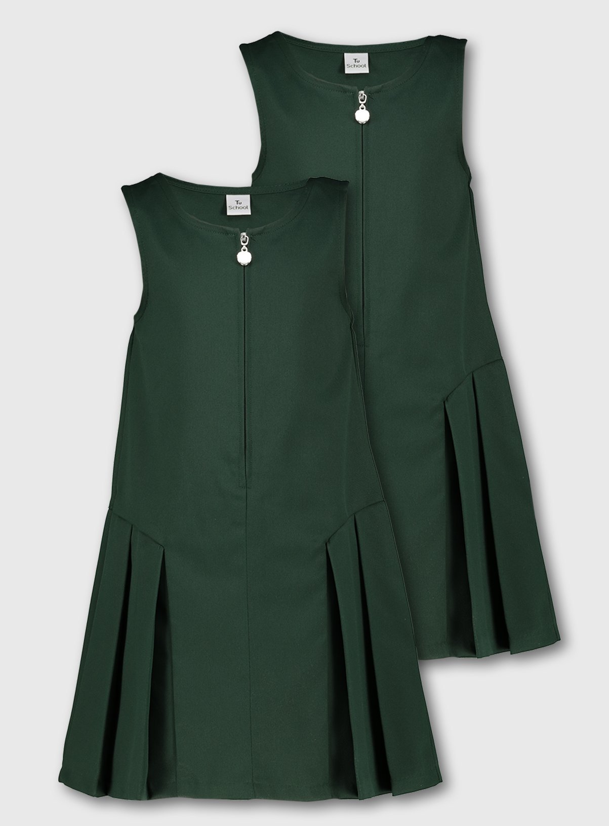 SKU: 2PK ZIP THROUGH PINNI:Green:11 years - Image 1 thumbnail
