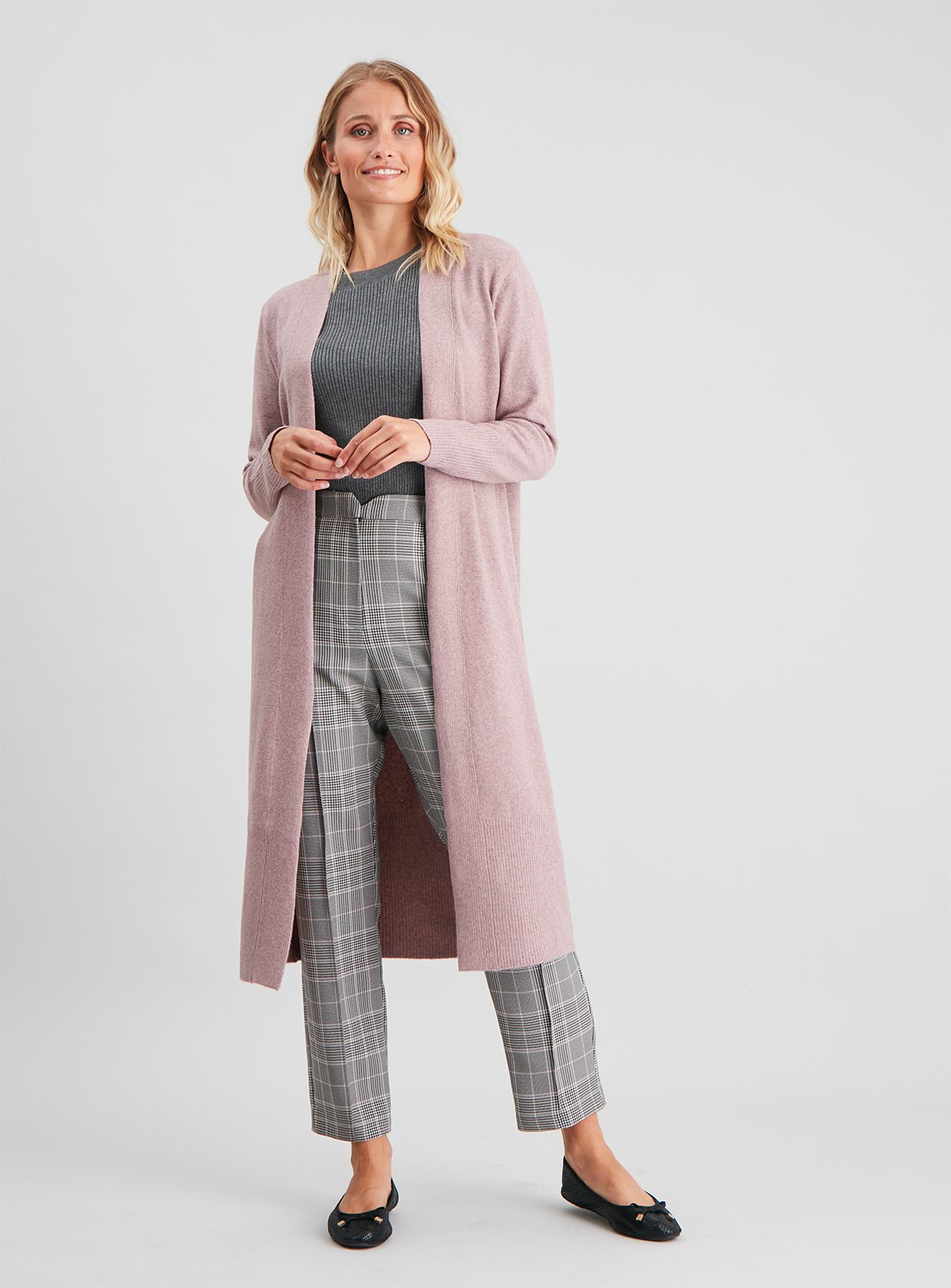 Pink Longline Cardigan Review