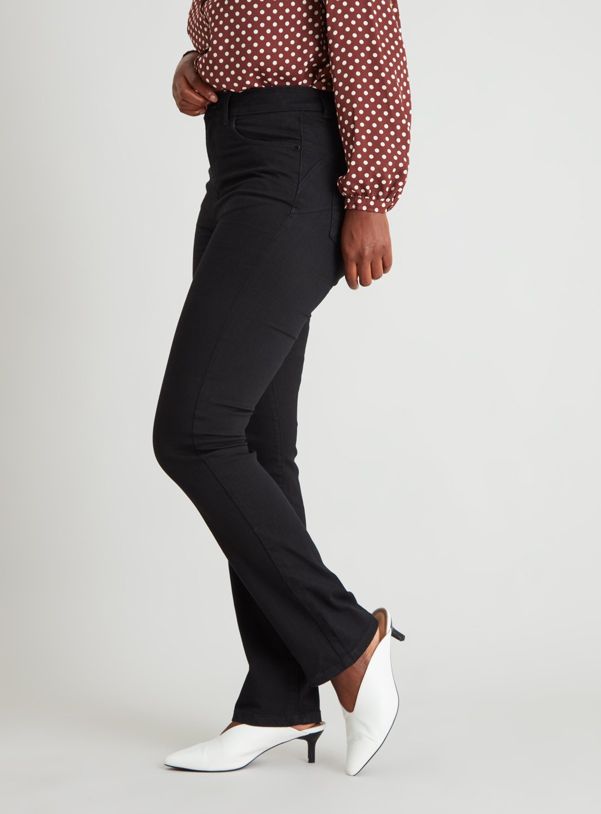 shape and sculpt straight leg jeans
