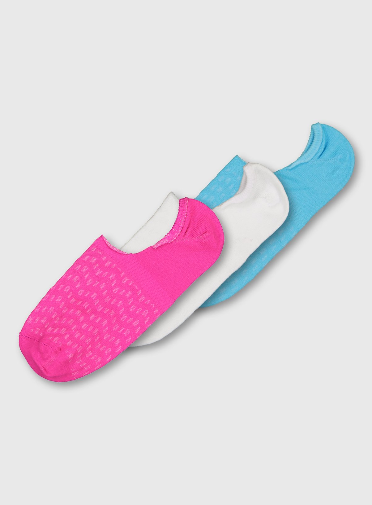 Neon No Show Trainer Sock 3 Pack Review