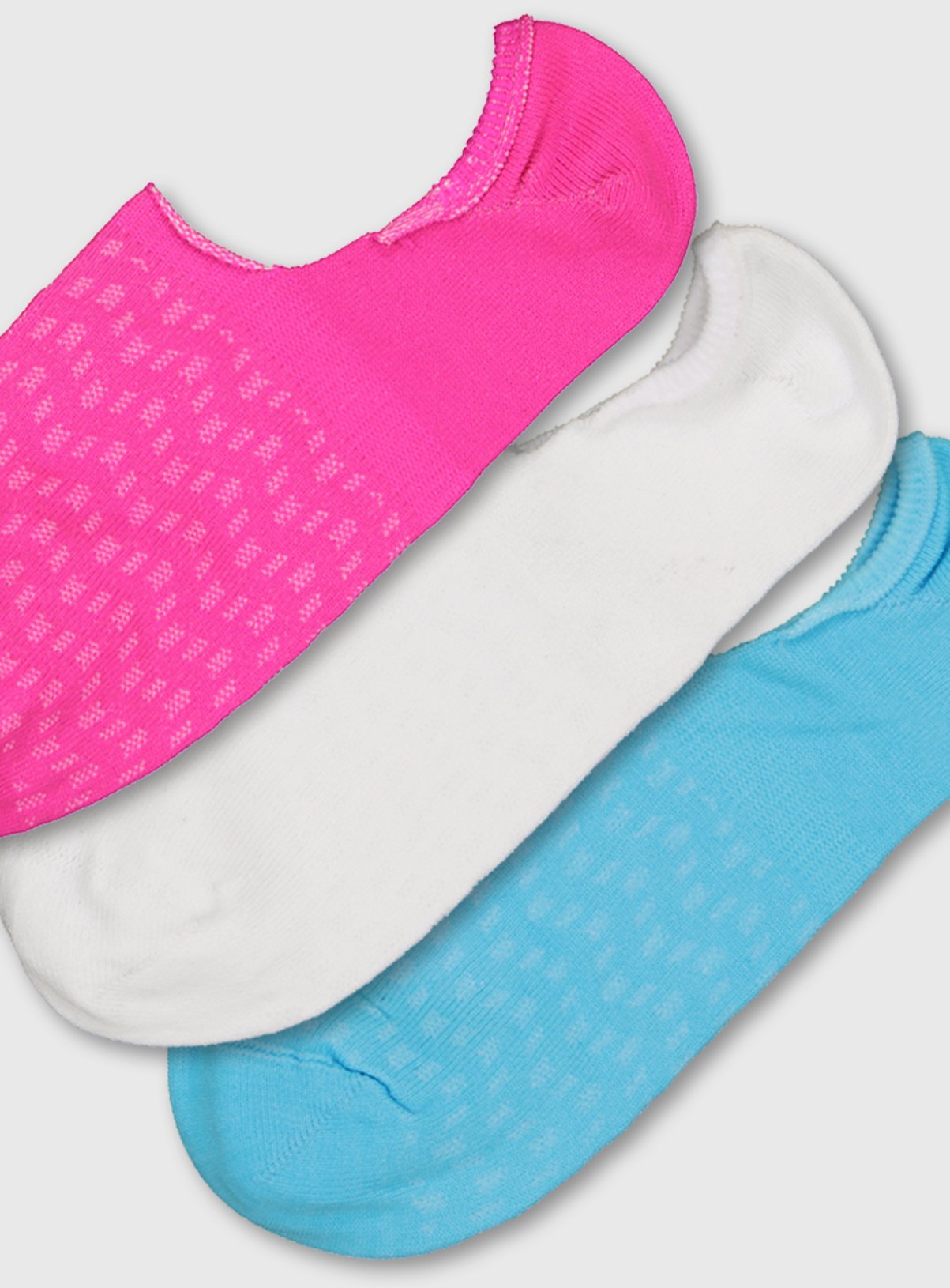 Neon No Show Trainer Sock 3 Pack Review