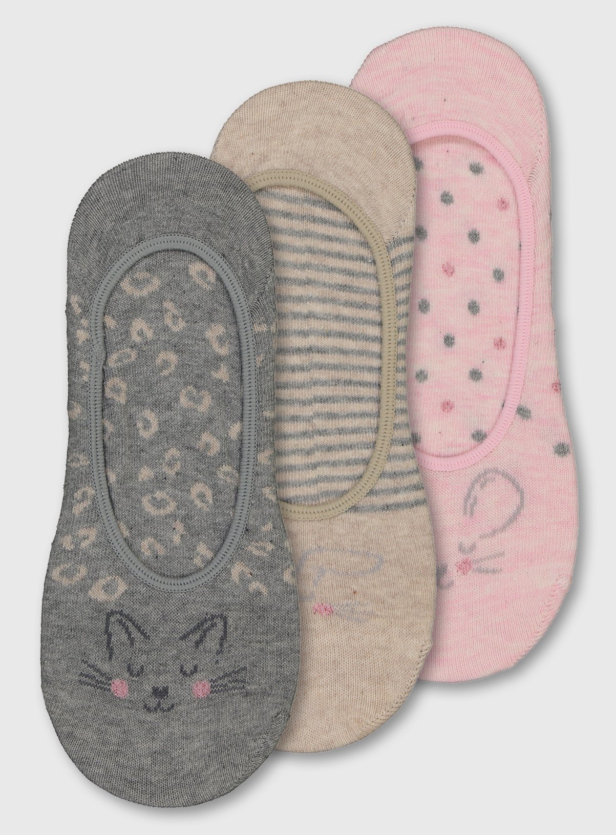 Multi Animal Face Footsies 3 Pack Review